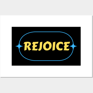 Rejoice | Christian Posters and Art